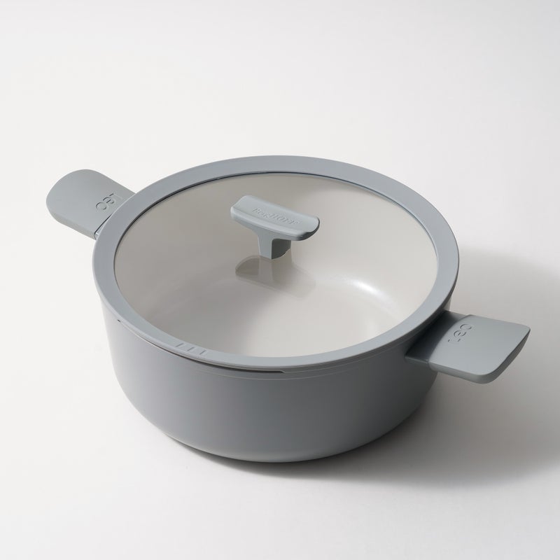 بيرجوف بيرجهوف قدر المنيوم عميق 28سم، رمادي - Image 1