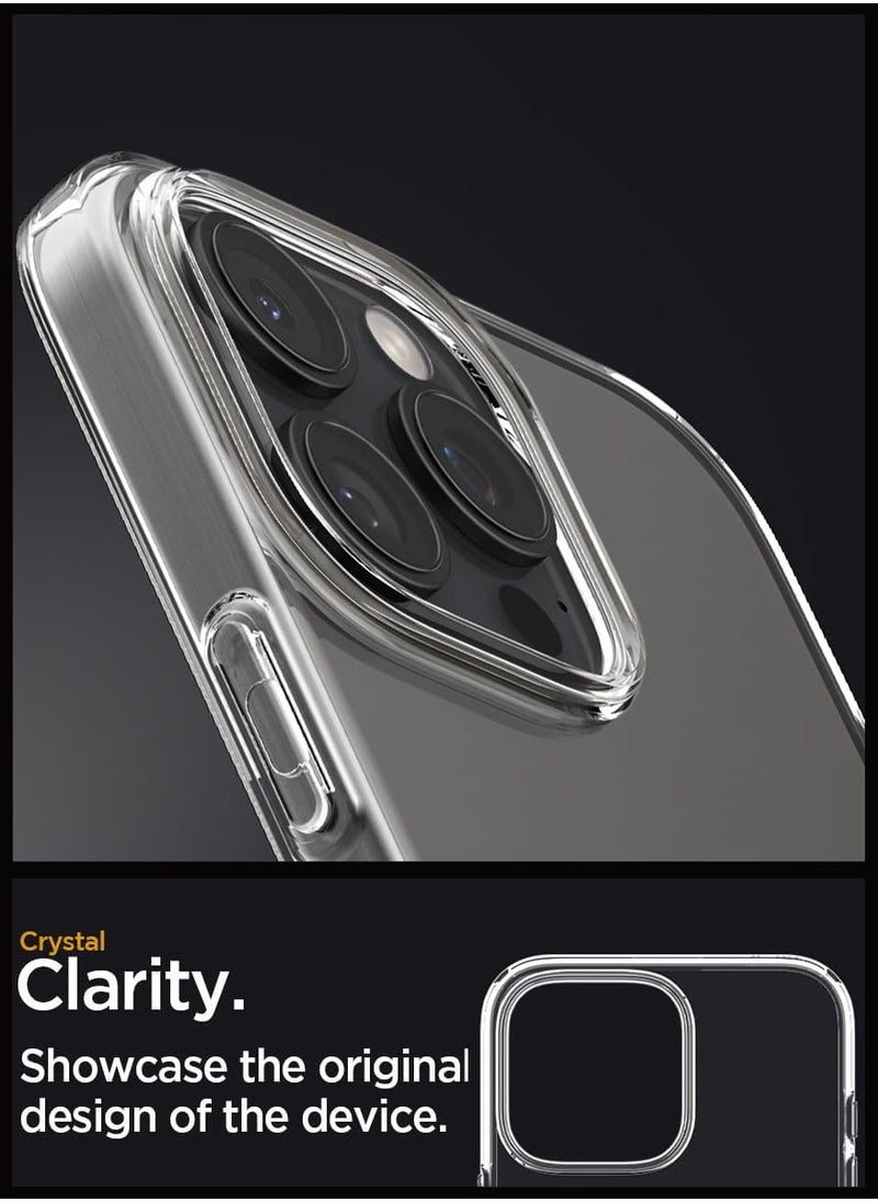 Spigen Liquid Crystal for iPhone 16 Pro Max Case Cover (2024) - Crystal Clear  - Image 3