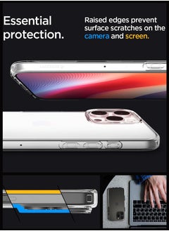 Spigen غطاء حماية ليكويد كريستال لهاتف آيفون 16 برو ماكس (2024) - شفاف للغاية  - Image 5