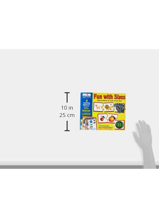 Creative's Creative's Fun with Sizes| Self-Correcting Puzzles for Kids| Matching Skill Puzzles| Activity Guide| Pres-School Toys| Learning Games| Jigsaw Puzzle for Kids| Ages 3 & Up  - Image 3
