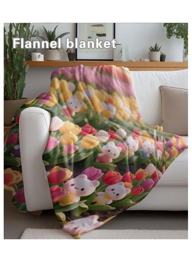 general Flannel thin blanket (warm and comfortable, suitable for sleep, gaming, dust removal and sandproof) 150cm*200cm - 160 - Image 1