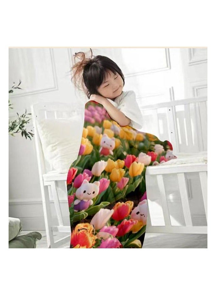 general Flannel thin blanket (warm and comfortable, suitable for sleep, gaming, dust removal and sandproof) 150cm*200cm - 160 - Image 3