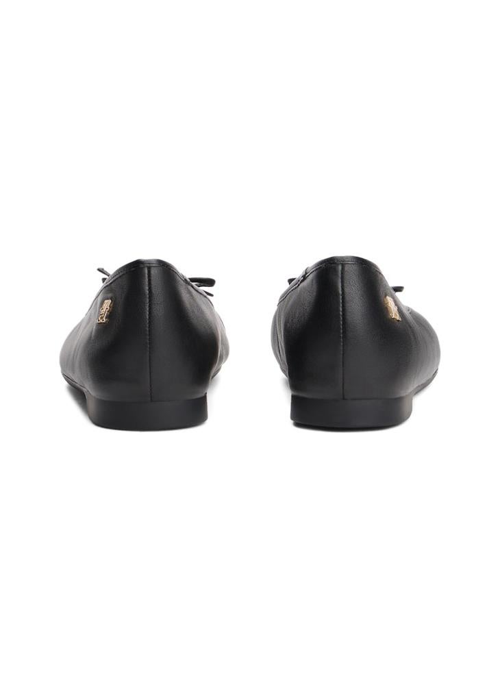 تومي هيلفيغر باليرينا جلد بكعب إصبع - Image 3