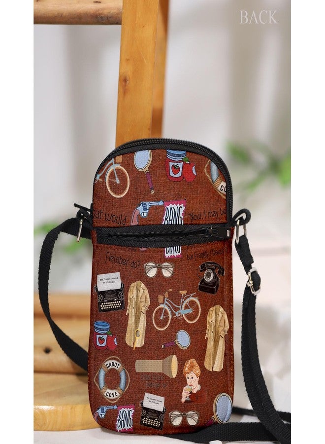 MAOFAED Murder Tv Series Inspired Gift, Murder Mystery Crossbody Bag, True Crime Gift, Halloween Party Favor (she wroteCB) - Image 4