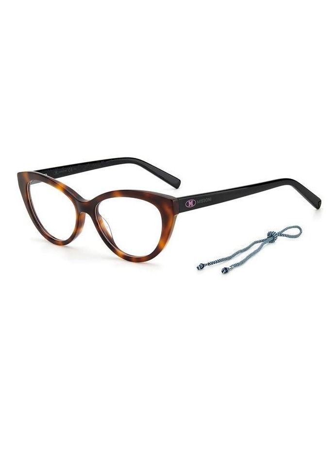 M MISSONI Eyelasses model MMI,MMI 0076 color 581/15 lens size 50 mm