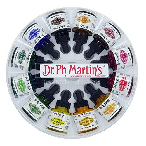 Dr. Ph. Martin's 800956-XXX Spectralite Private Collection Liquid Acrylics Bottles, 1.0 oz, Set of 12 (Set 2) - Image 5