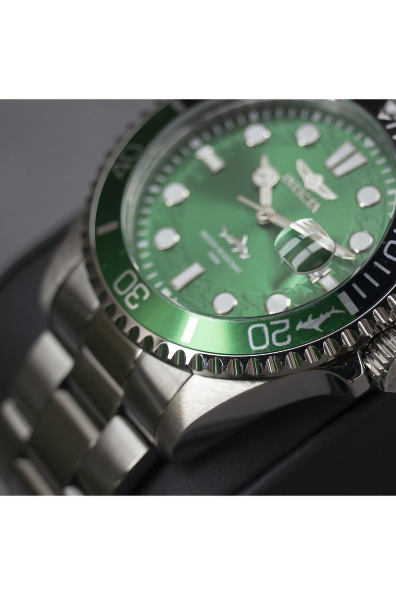 Invicta Pro Diver Men 43mm Stainless Steel Steel Green dial PC32 Quartz - Image 5