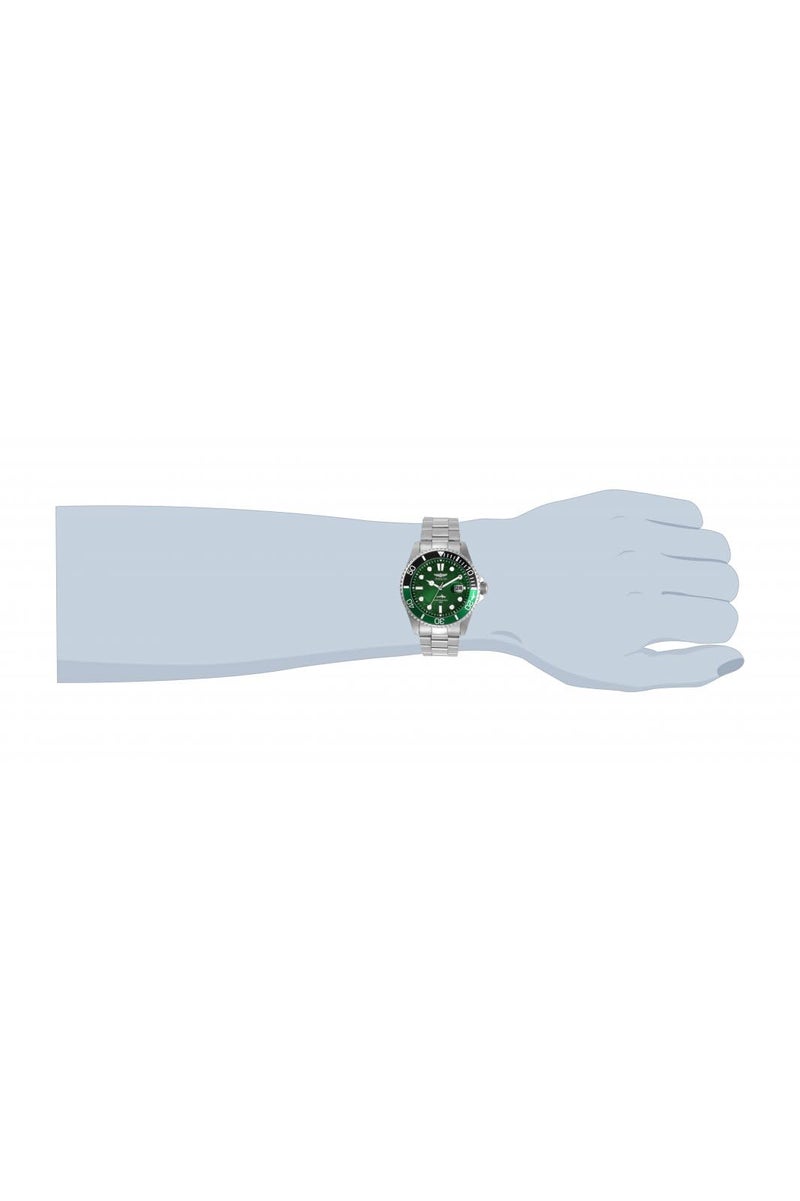 Invicta Pro Diver Men 43mm Stainless Steel Steel Green dial PC32 Quartz - Image 2