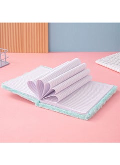 ZCM-HAPPY 2 Pieces Cute Plush Notebook Girls Dream Gift Notepad Journal Notebook Diary Writing Pads Notebooks Pack Writing Pads and Diaries Notepads Diary Writing Pad Notepad Journal Journal Notebook Pack Cute Notepad for Kids  - Image 4