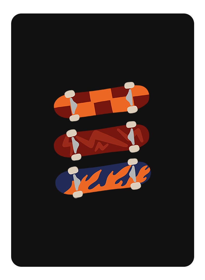 Theodor Protective Flip Case For Huawei MatePad Pro 10.8 (2021) With Trifold Stand Auto Wake Sleep Shockproof Cover Skates copy - Image 1