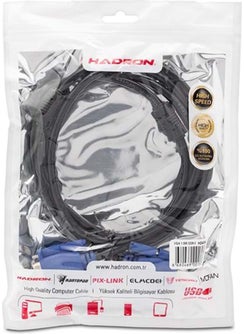 Hadron HD4034 GA To VGA Cable 1.5 mt Black  - Image 2