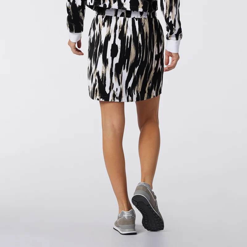 New Balance Women's Athletics Collide Printed Skirt