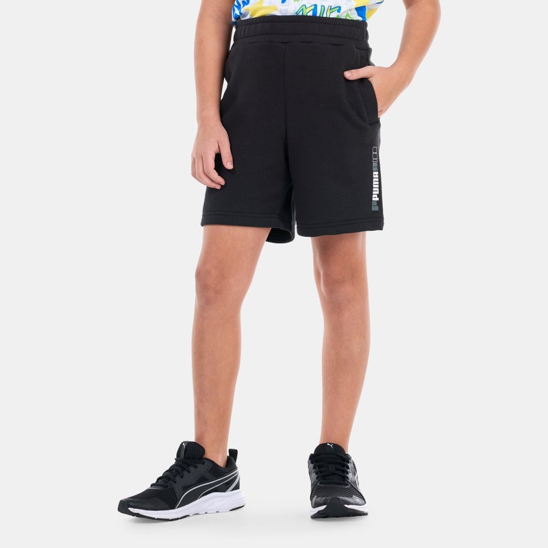 PUMA Kids' Essentials+ Logo Lab Shorts - Image 1