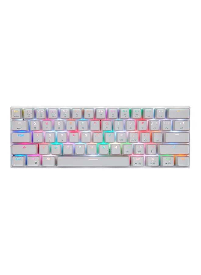 Wired Mechanical Keyboard White - Image 1