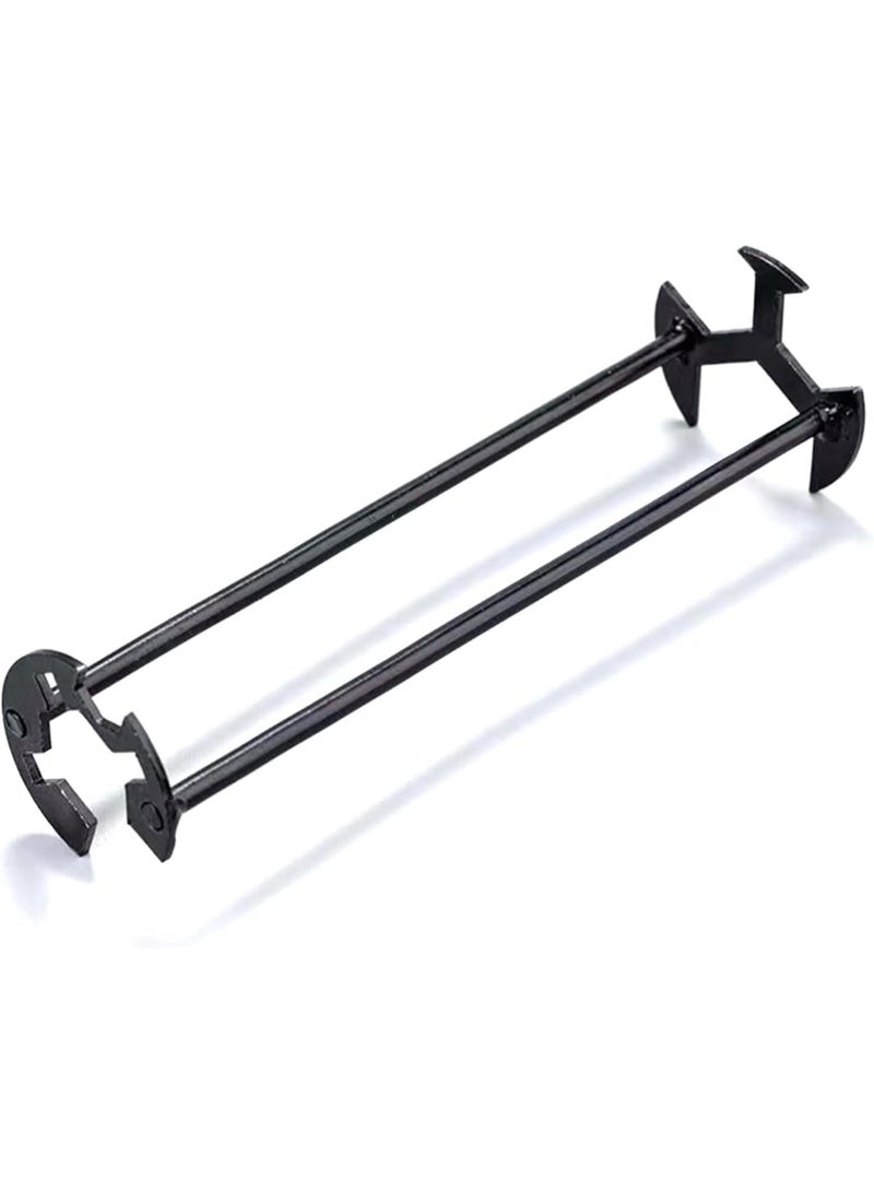 GGOOT Sink Wrench Multifunctional Carbon Steel Faucet Key Plumbing Pipe Wrench Bathroom Kitchen Sink Repair Hardware Tool - Image 4