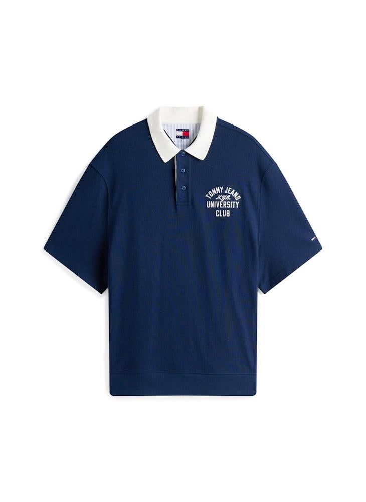 TOMMY JEANS Cotton Short Sleeve Polo - Image 4