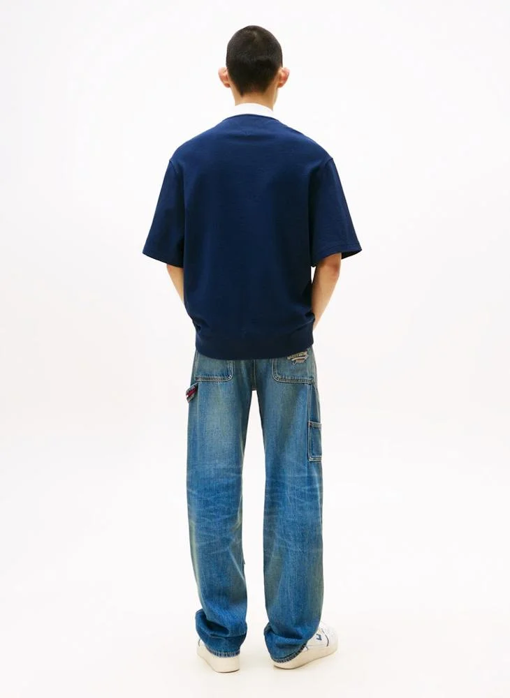 تومي جينز Cotton Short Sleeve Polo