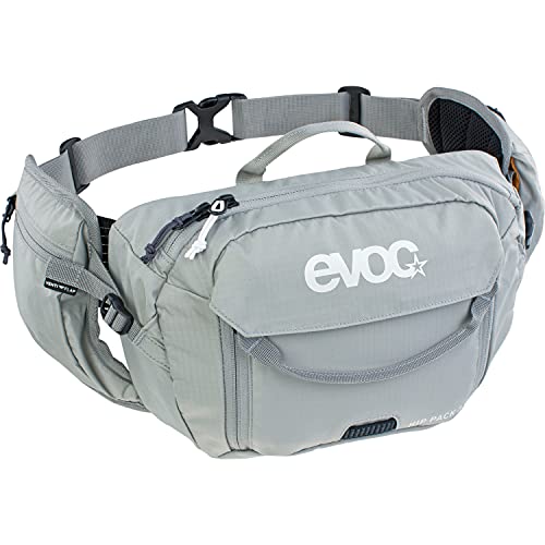 EVOC Unisexs Hip Pack 28 x 18 x 8 cm Stone Grey incl 15l hydration bladder HIP PACK 3 - Image 1