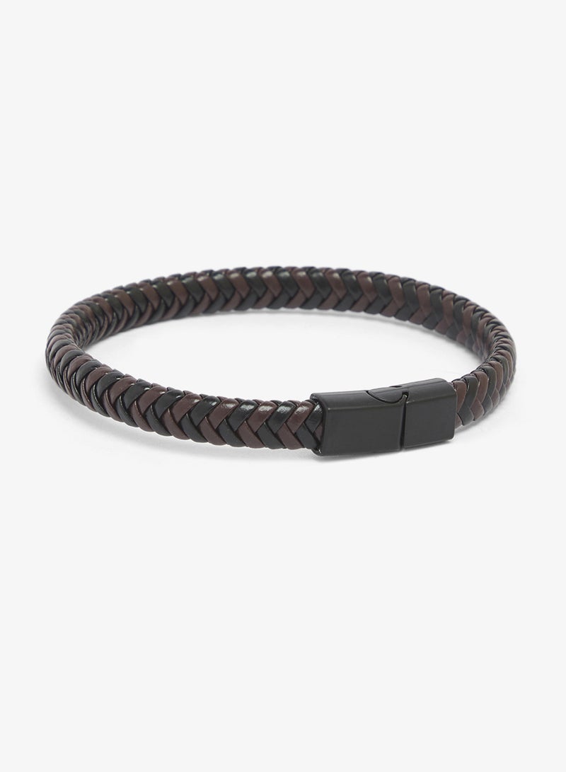 Seventy Five Braided Leather Bracelet - Image 2