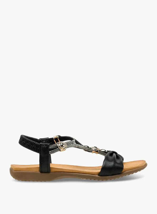 Le Confort Women Metallic Accent Strap Sandals