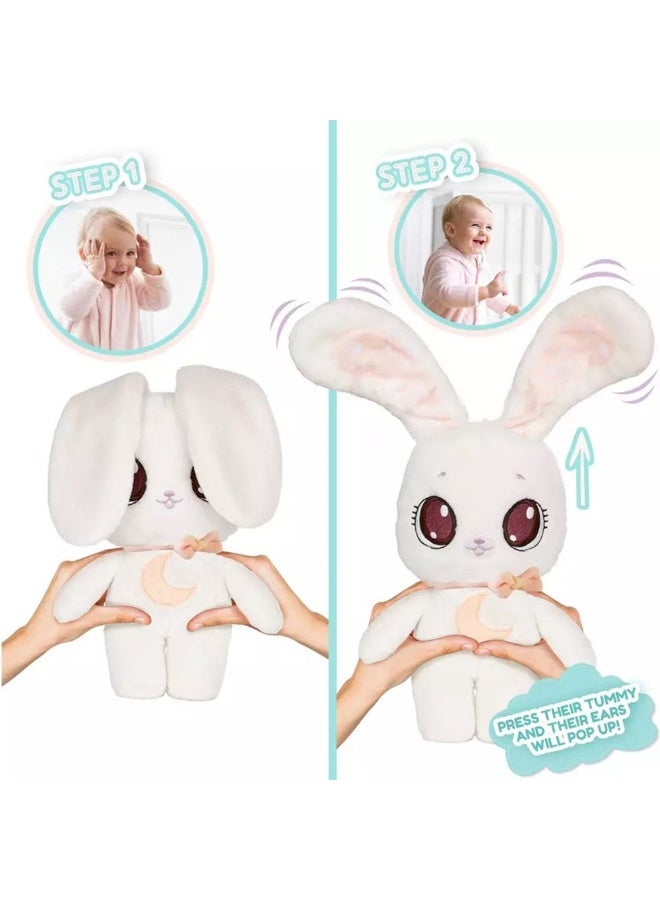 IMC لعبة دمية الأرنب البيضاء التفاعلية من بيكابيتس (30 سم) - Image 1
