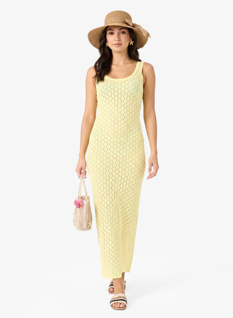 Ginger Crochet Beach Dress