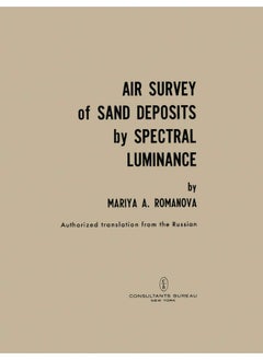 Air Survey of Sand Deposits by Spectral Luminance 