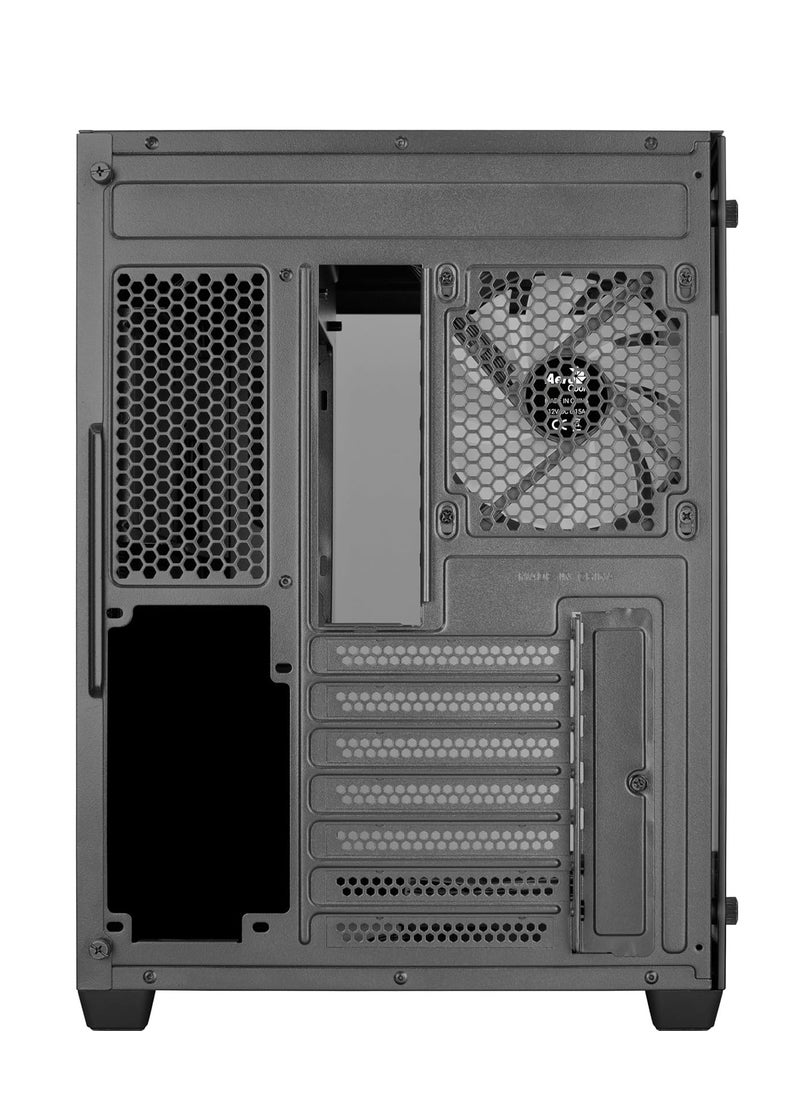 AeroCool Aerocool P500C ARGB Black Mid Tower ATX Case with Tempered Glass and 3 ARGB Fans – ACCM-ES01163.11  - Image 4