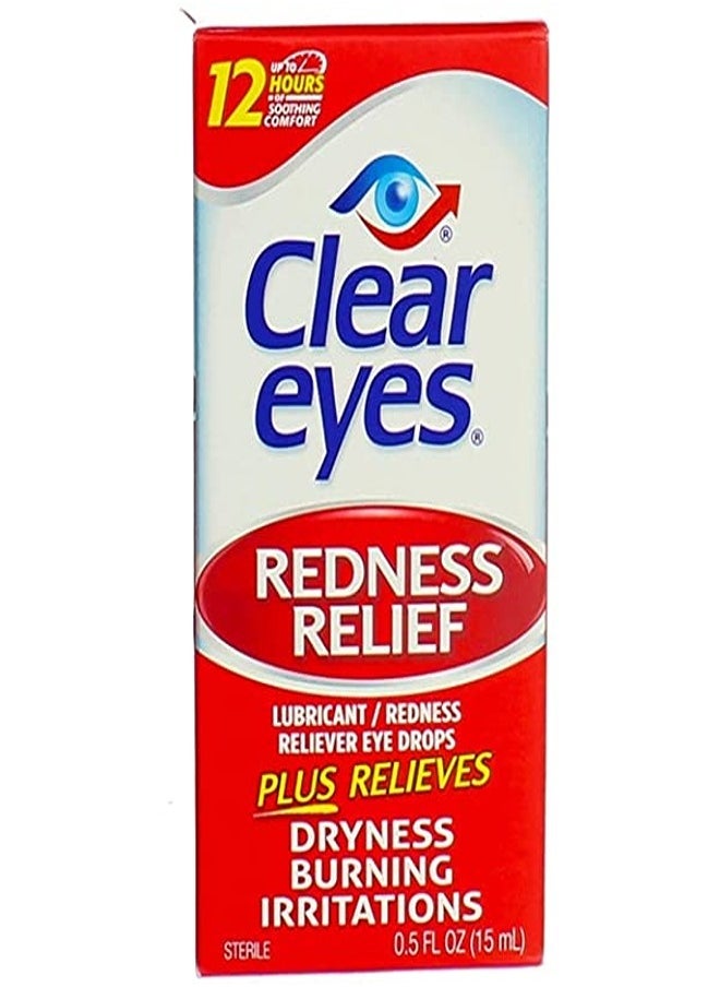 Generic clear eyes redness relief 15ml 