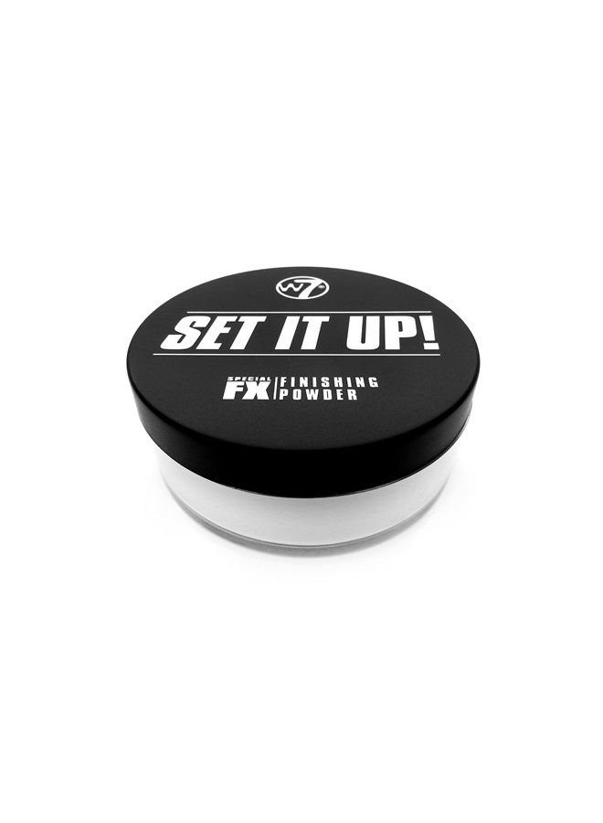 W7 Set It Up Loose Setting Powder - Weightless Translucent Blurring Powder For All Skin Tones - Image 5