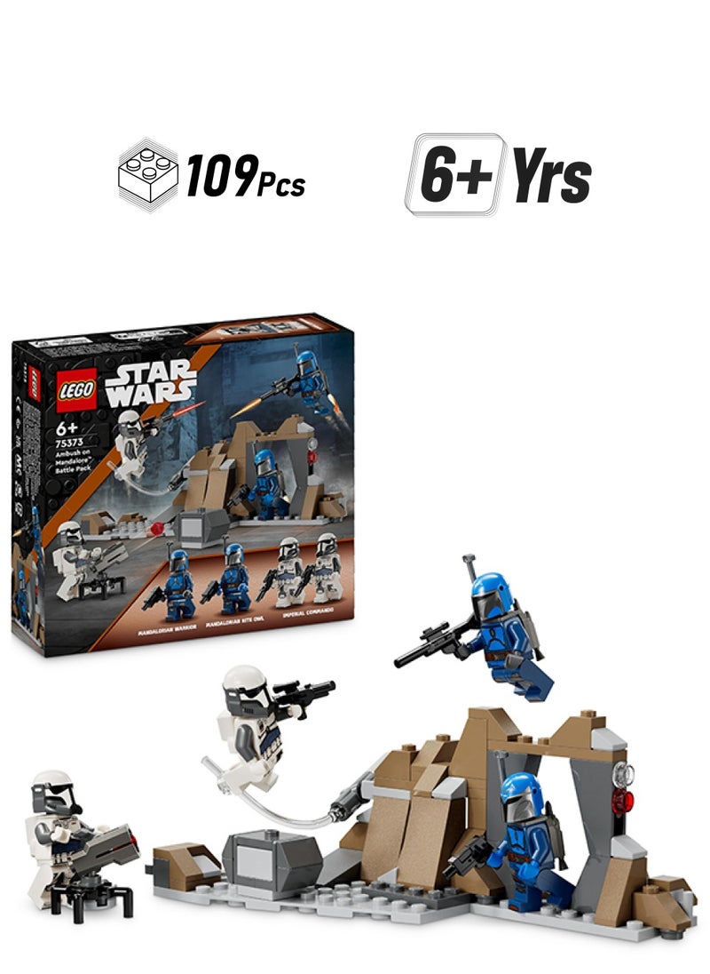 LEGO Star Wars™ Ambush on Mandalore™ Battle Pack Set 75373 (109) Pieces  - Image 1