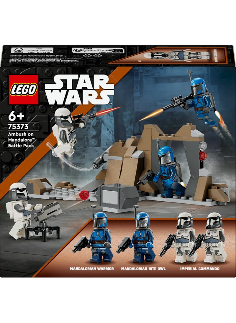 LEGO Star Wars™ Ambush on Mandalore™ Battle Pack Set 75373 (109) Pieces  - Image 2