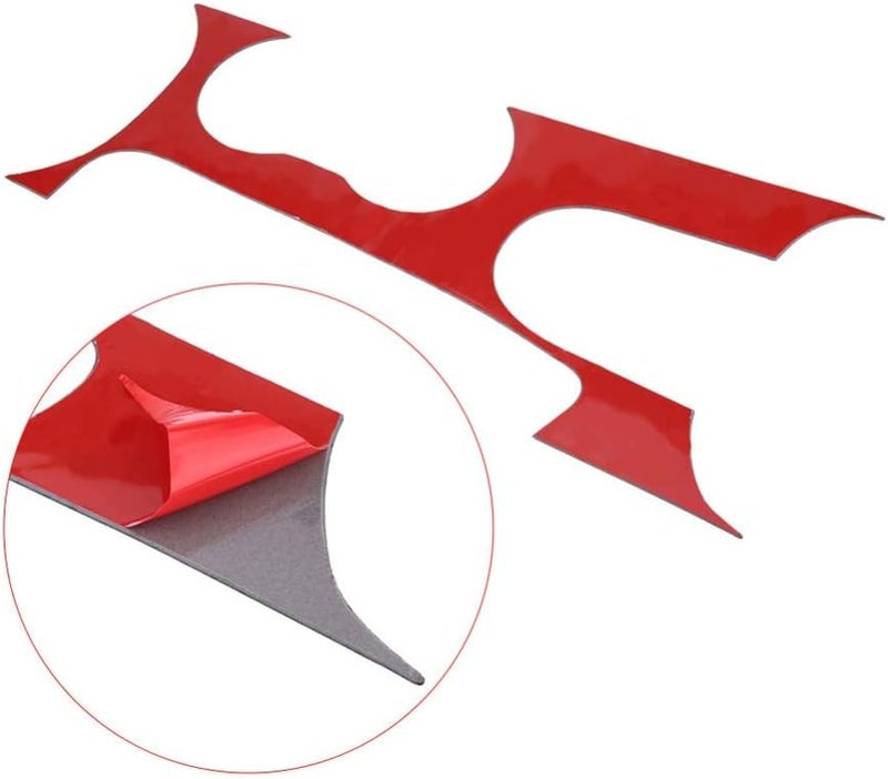 Wivplex Carbon Fiber Gear Box & Water Cup Holder Trim for Ford Mustang - Image 4