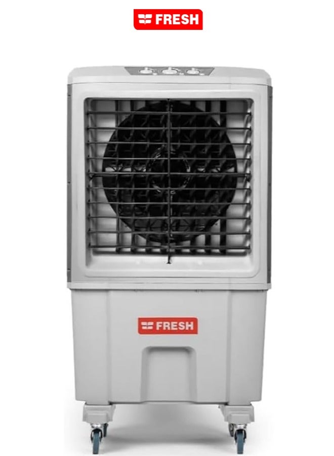 Fresh خزان مياه سعة 90 لتر كبير ذكي محمول | لون أبيض رمادي | FA-M80WG - Image 1