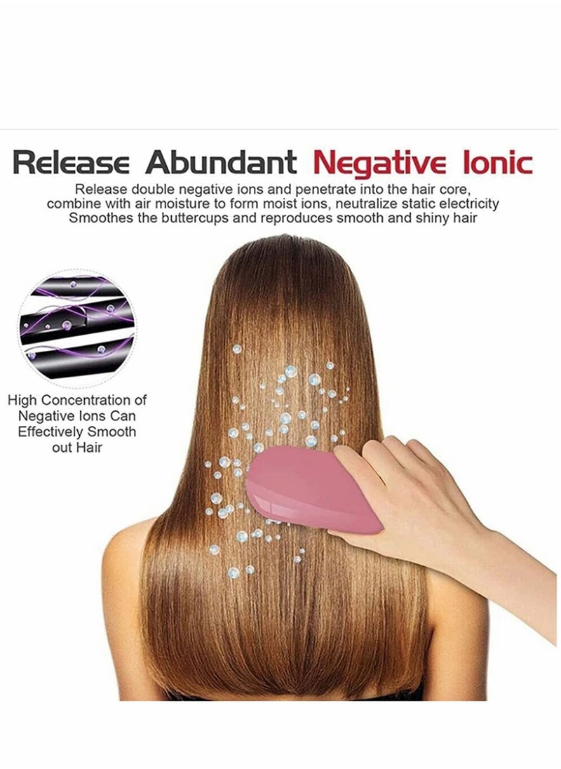 Excefore - Ionic Hair Brush, Portable Negative Ion Professional Electric Wet Brush Comb Detangling Anti Frizz Static for All Types(Multicolor) - Image 1