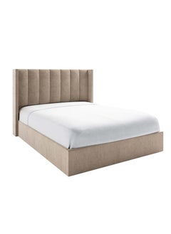 A to Z Furniture Maddoo Wing Back Bed 180x200cm King size Bed in Beige Color 