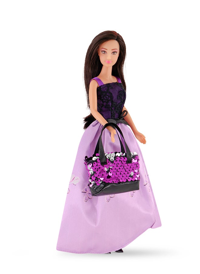 Fulla Doll With Carry Bag Set Includes Cute Doll, Small Matching Bag And Large Carry Case & Fun For Travel Play Gifting Or On-The-Go Adventures – Ideal For Kids Who Love Dolls, Perfect For Eid Gifting  - Image 4