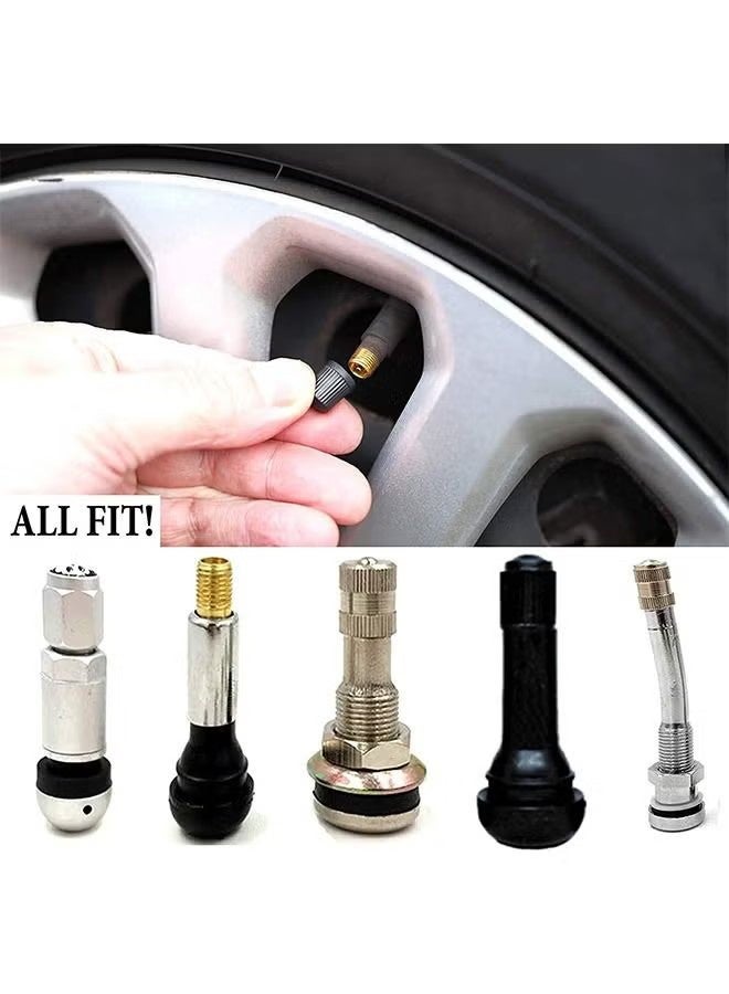 واي جيه 20PCS صمام الإطارات كاب لسيارات الدفع الرباعي السيارات الدراجات النارية شاحنات - Image 5