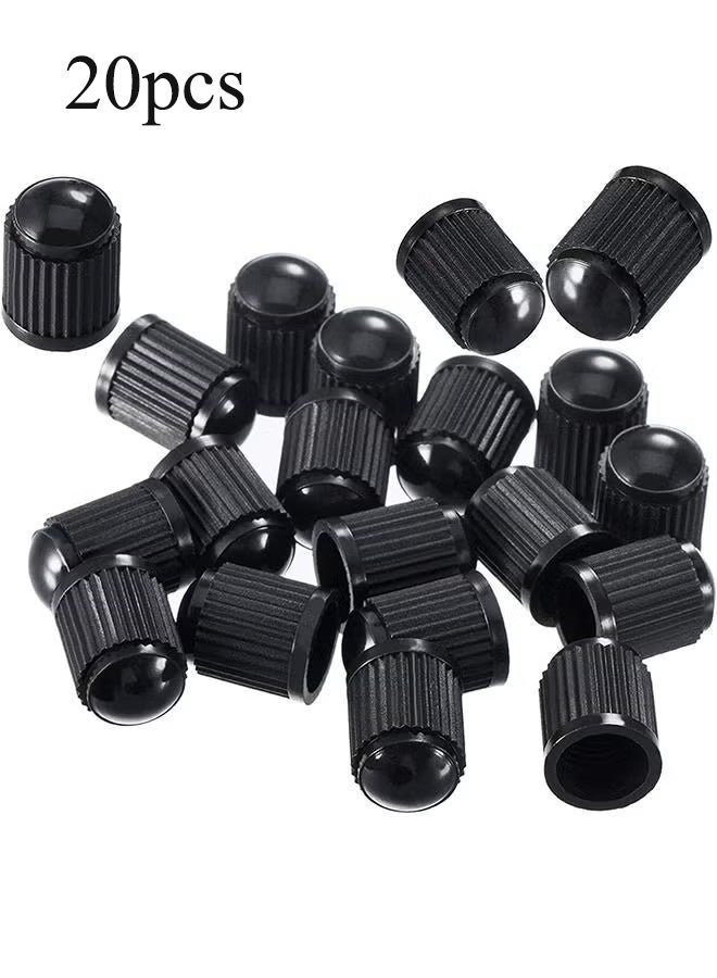 واي جيه 20PCS صمام الإطارات كاب لسيارات الدفع الرباعي السيارات الدراجات النارية شاحنات - Image 1