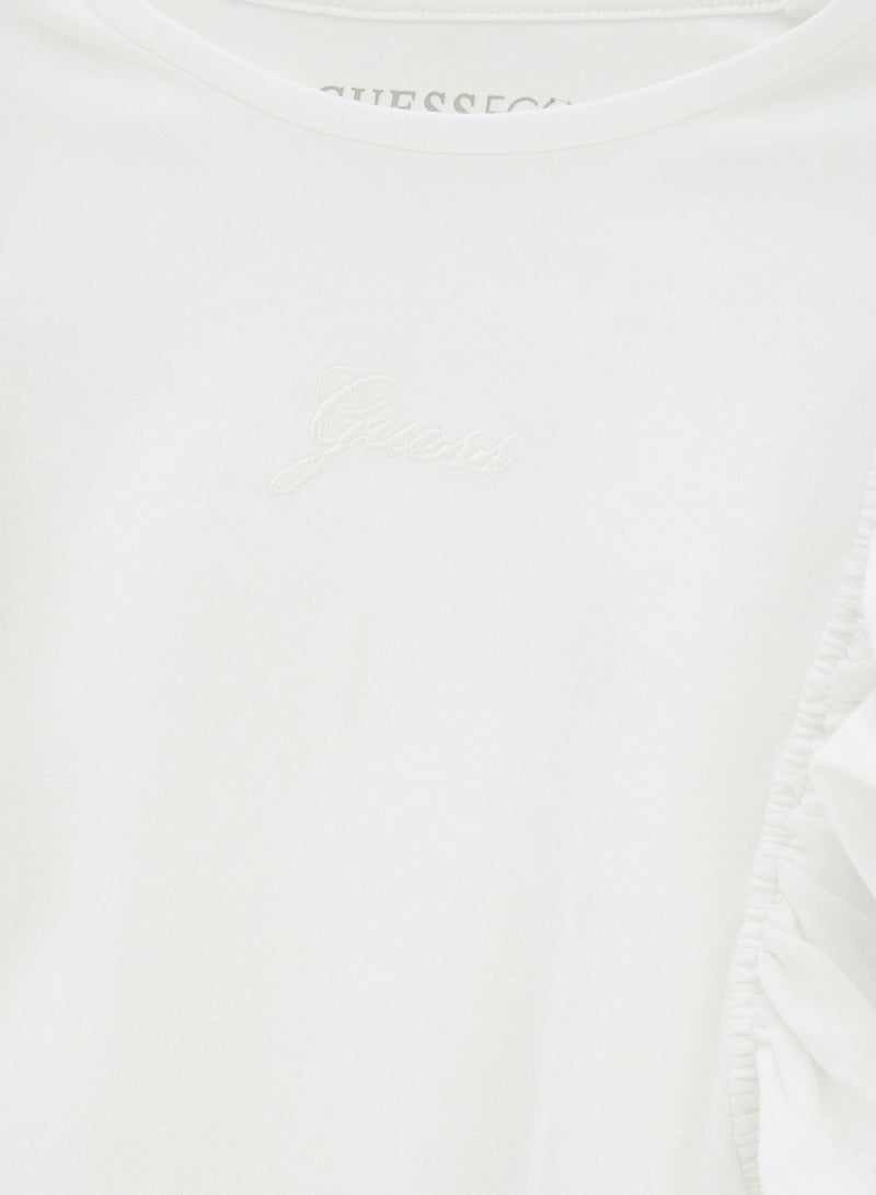 GUESS Kids Crew Neck T-Shirt - Image 3