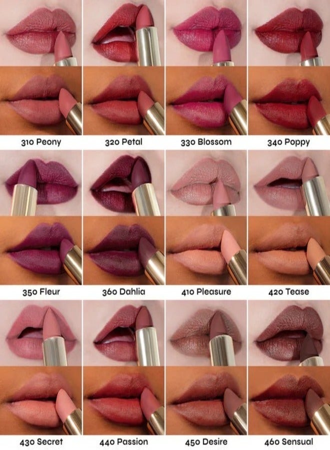 Milani Color Fetish Matte Lipstick - Shade  360 Dahlia (4g) | Long-Lasting, Highly Pigmented, Bold Color | Lightweight, Velvet Matte Finish | Comfortable, Full-Coverage Lipstick - Image 4