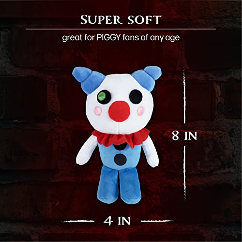 PIGGY Clowny Plush Toy Stuffed Animal, Series 1 Clowny Collectible - Image 3