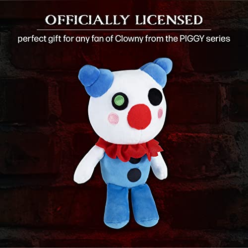 PIGGY Clowny Plush Toy Stuffed Animal, Series 1 Clowny Collectible - Image 2