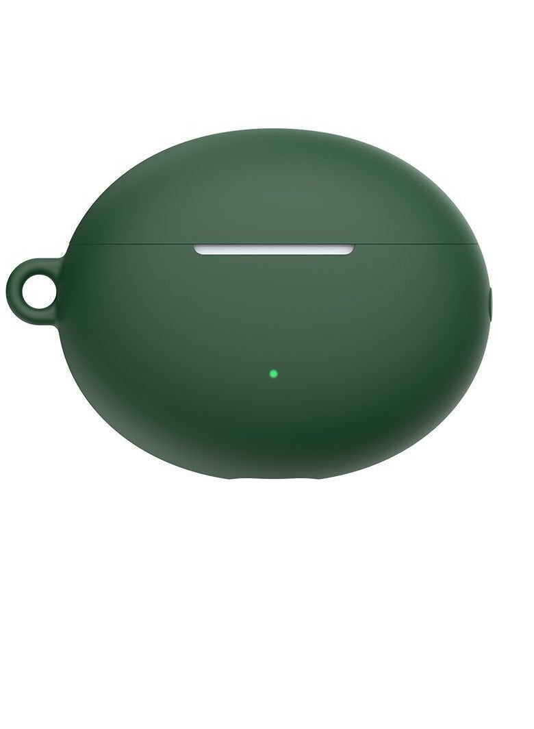 Soft Thin Green Silicone Case for Huawei Freebuds 5i & 6i – Shockproof & Anti-Slip Earphone Protector - Image 1