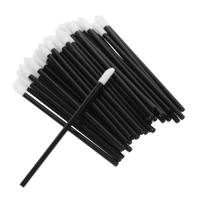 300pcs Disposable Mini Lip Brushes with Soft Bristles Lip Applicators for Precise Makeup Application Portable Lipstick Wands for Travel and Daily Use - Image 1