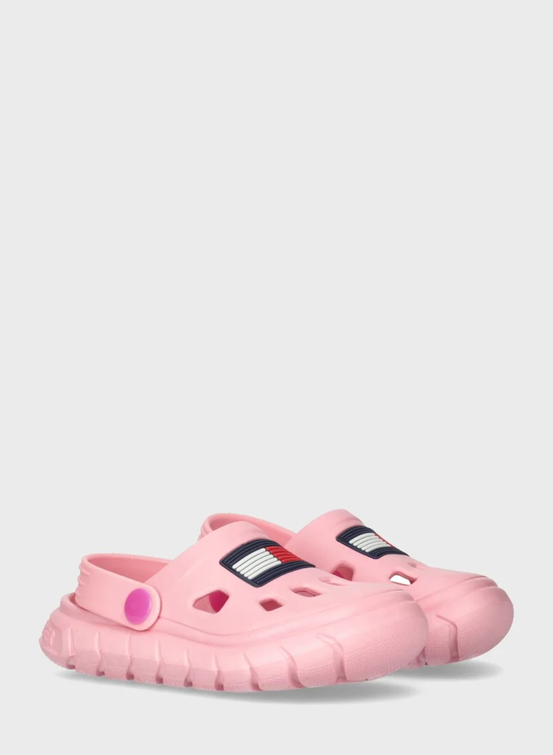 TOMMY HILFIGER Kids Slip On Clog Sandals