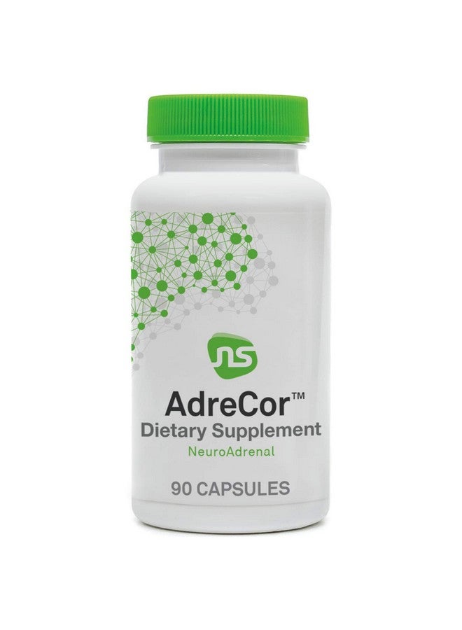 NeuroScience Adrecor Energy Supplement With Rhodiola Rosea Vitamin C + Green Tea Extract Help Reduce Fatigue Brain Fog Promote Mood Improve Focus + Manage Stress 90 Capsules - Image 1