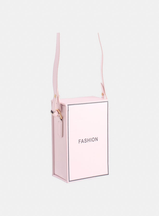 Akher el Ankoud Vertical box leather crossbody bag  - Image 1