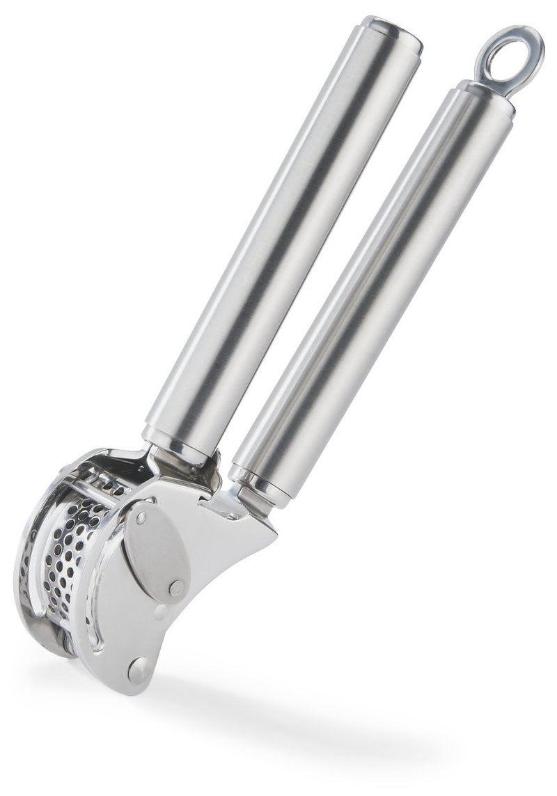 RÃ¶sle Rsle 12895 Stainless Steel Garlic  Ginger Press with Scraper for Effortless Mincing with Easy Cleanup 13inch