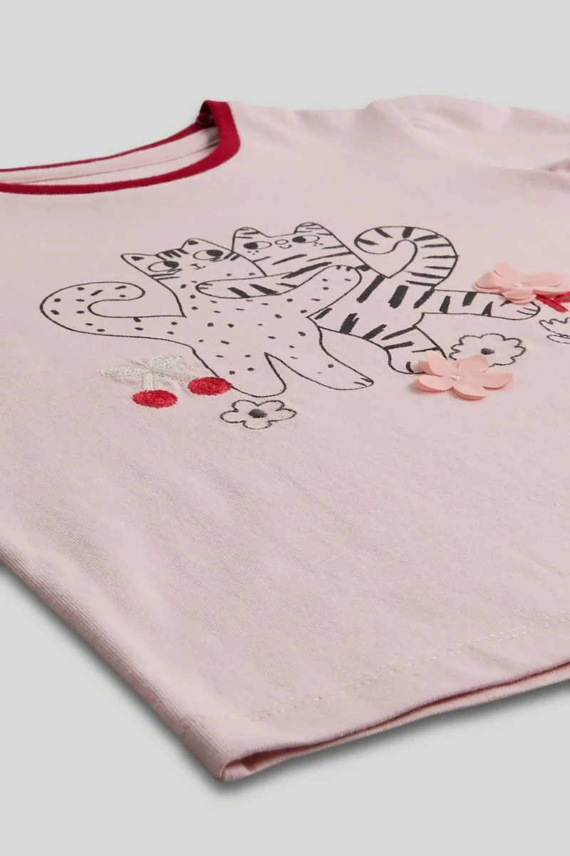 مذركير بيجامات قطط عبوة من قطعتين